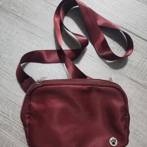 BearPaw Maroon Crossbody Bag